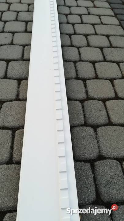 LISTWA meblowa dekoracyjna biała tłoczona MDF Akcesoria meblowe Brzostek