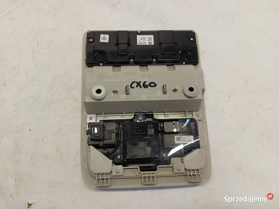 Mazda CX60 2023 lampka kabiny oświetlenia