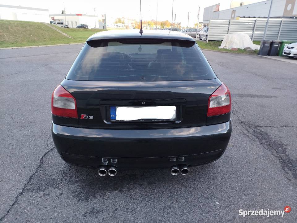 Czarne S3 18 turbo BAM Quattro Benzyna 2002 Świdnik