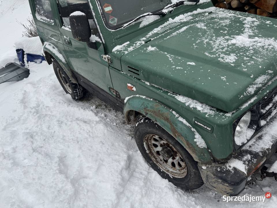 Suzuki samurai z pugie hydraulicznym