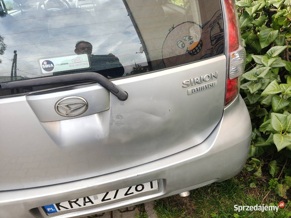 Daihatsu Sirion przegląd 10092026 oc05052026 małopolskie Skawina
