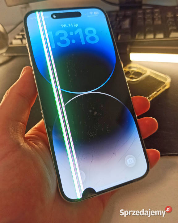 iPhone 14 Pro 128GB Biały Do wymiany wyświetlacz Gaczyska