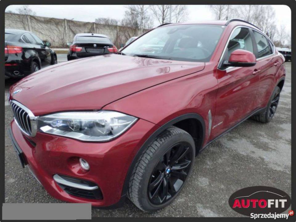 BMW X6 czerwony elektryczne lusterka Gdynia