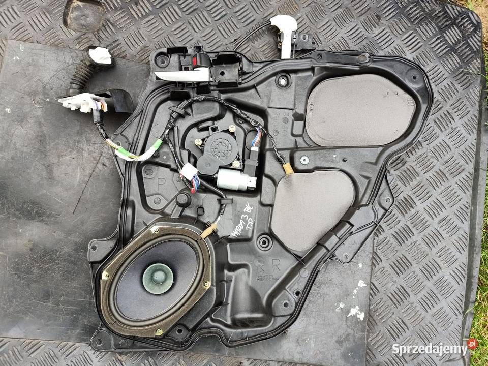 Mechanizm podnoszenia szyby prawy tył Mazda 3 BK Szczecin