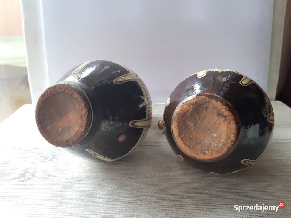 Wazon dzbanek ceramiczny stary zabytkowy Bielsko-Biała