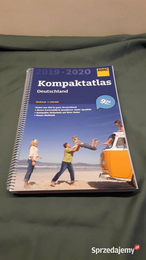 Atlas drogowy mapa Niemiec Kompaktatlas Mapy i przewodniki Głuchołazy