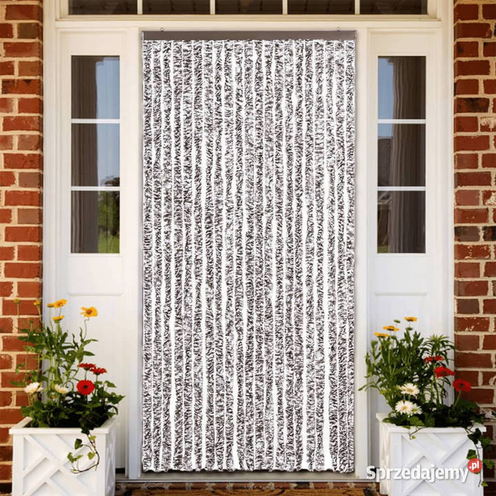 Zasłona przeciwko owadom brązowobeżowa 90x200
