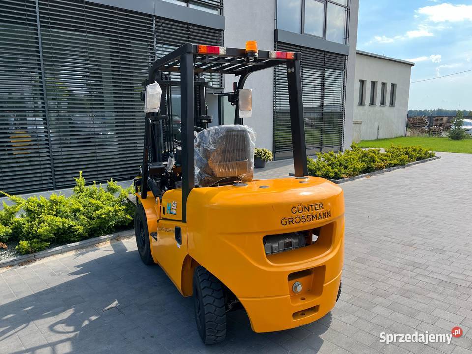 Wózek widłowy 25T rotator triplex Gunter