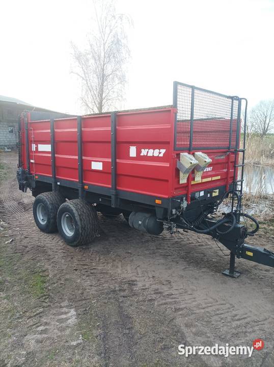 Rozrzutnik obornika metal fach 8ton kujawsko-pomorskie Jabłonowo Pomorskie