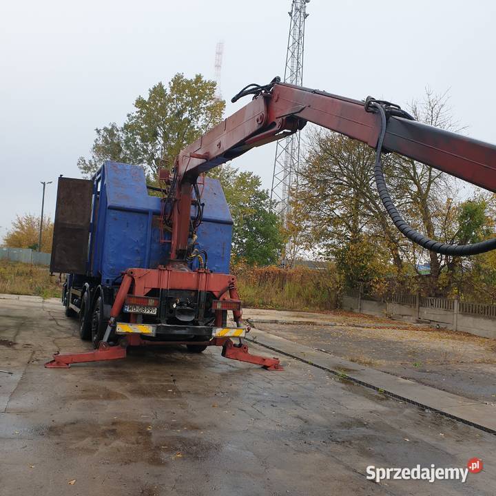 Mercedes Actros 2540 Loglift F240SL udźwig 5800 Ostrołęka