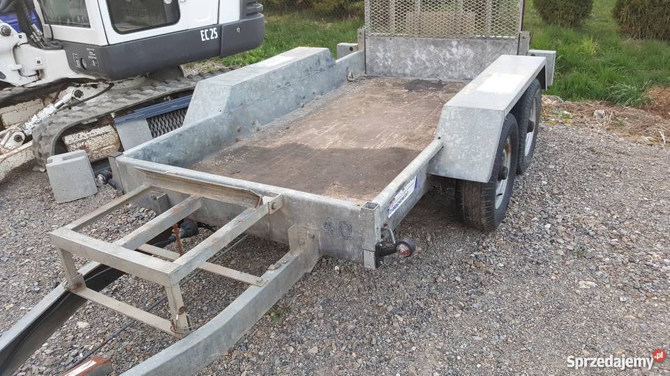 Przyczepa Indespension 27t angielska b solidna f lawety