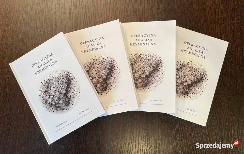 Operacyjna Analiza Kryminalna NOWY Podręcznik