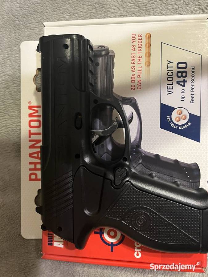 Wiatrówka pistolet phantom śrut BB małopolskie Iwanowice Dworskie