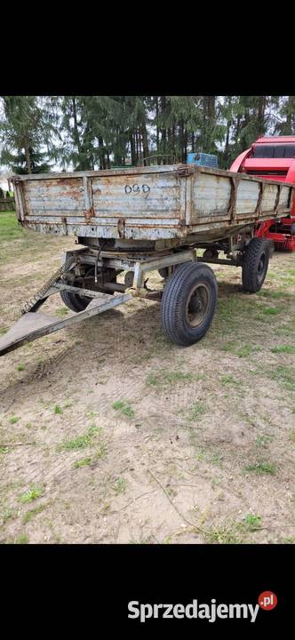 Przyczepa wywrotka D 55d 47D 732 transport Siedlce