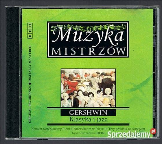GERSHWIN Klasyka i jazz seria Muzyka Mistrzów 1 płyta