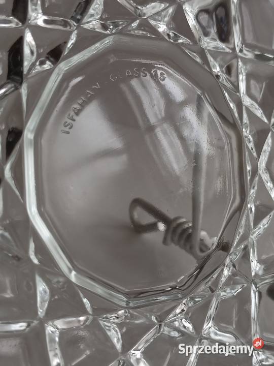 Stara miseczka szkło ISFAHENGLASSIran Łódź