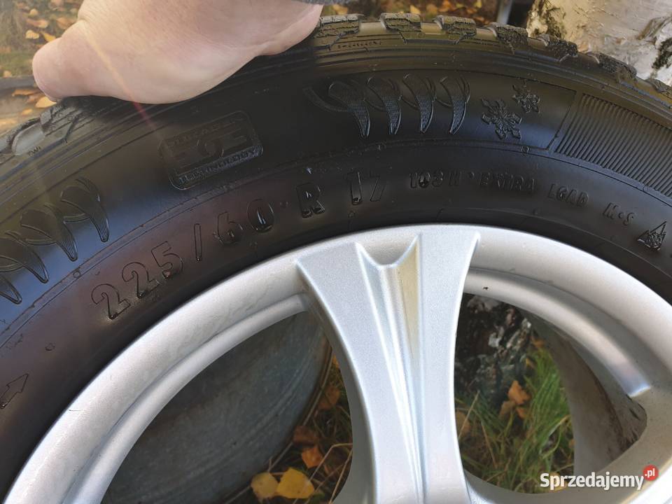Felgi aluminiowe 17 opony zimowe nissan xtrial Strzelin
