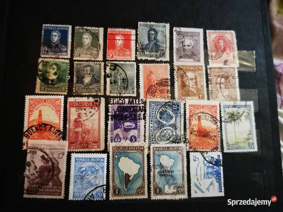 Znaczki Argentyna Puławy