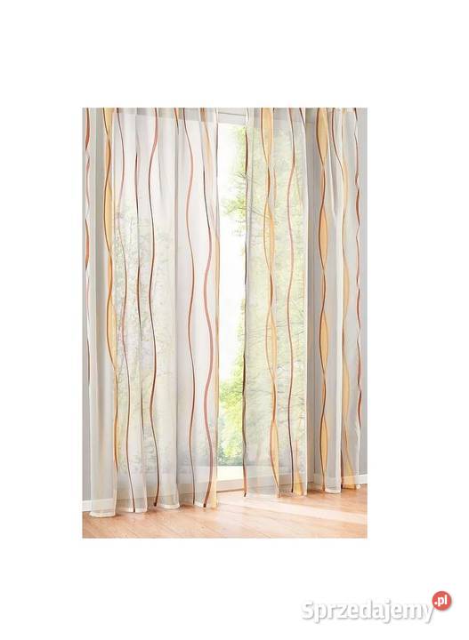 firana firanka woalowa fale półprzezroczysta świętokrzyskie Kielce