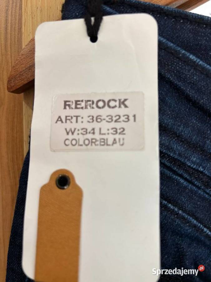 Spodnie jeans ReRock w34 l 32 ML małopolskie Kalwaria Zebrzydowska
