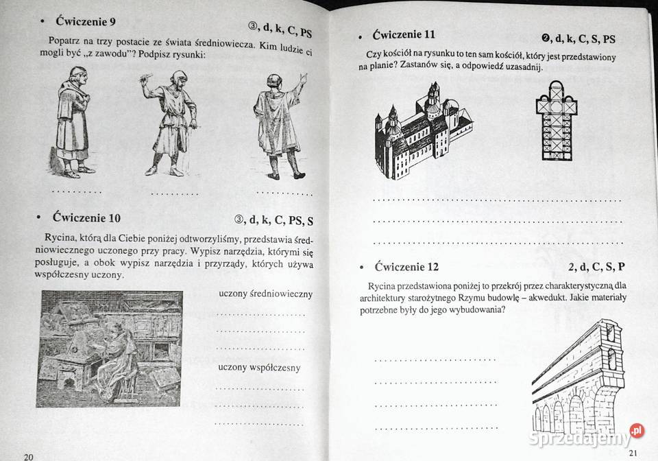 Histroia 5 Świat przed wiekami Zeszyt ćwiczeń Chełm sprzedam