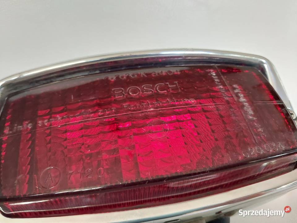 Lampa przeciwmgielna Bosch szkło chrom Toruń