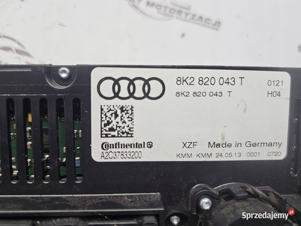 AUDI A5 I 8T LIFT 13r panel klimatyzacji osobowe Kielce