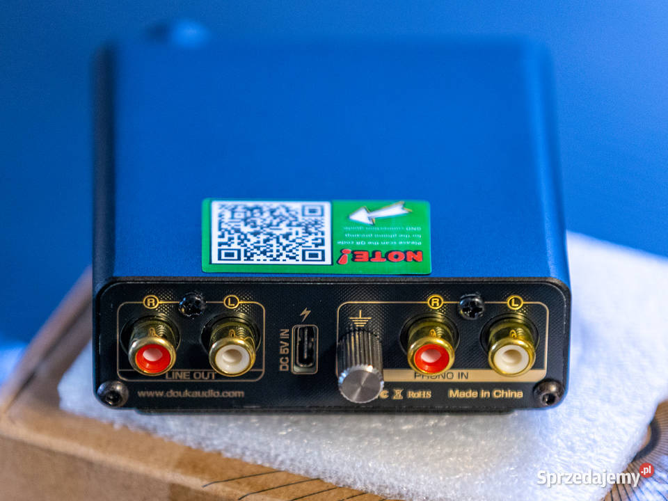 Przedwzmacniacz gramofonowy MMMC Douk Audio Krosno