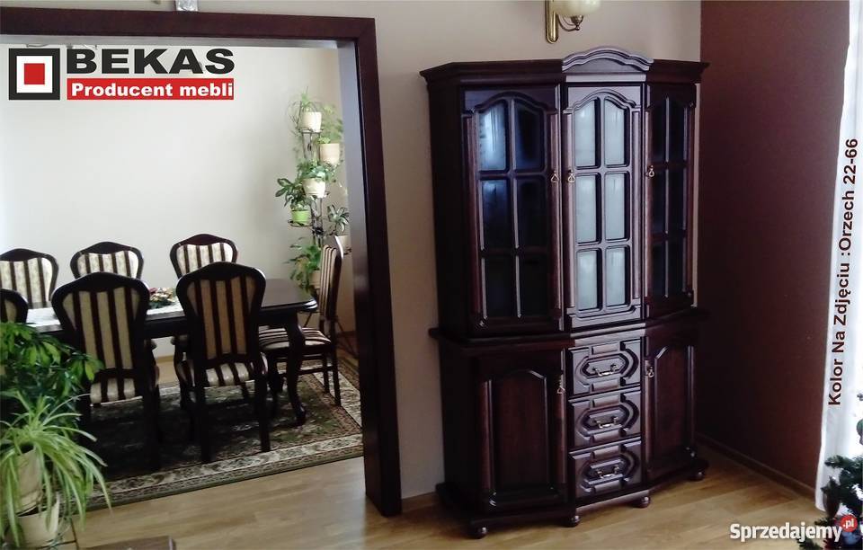 Prześliczna Debowa Witryna Komoda Szafa Stół 180cm kujawsko-pomorskie Inowrocław