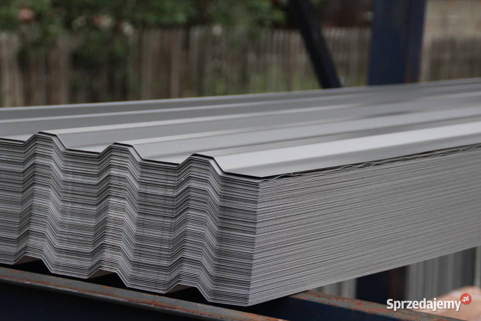Blacha trapezowa gruba 9006 szara T14 Kupno sprzedam