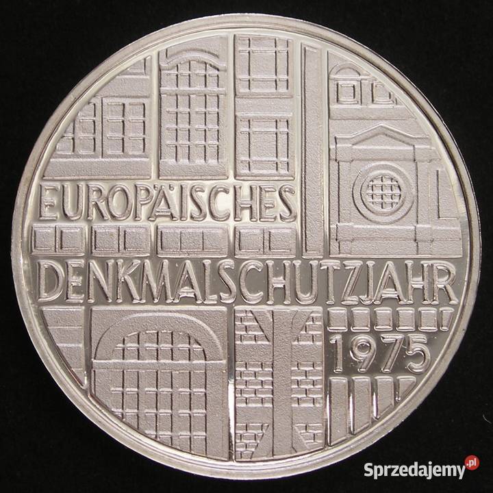 NIEMCY 5 MAREK 1975 Denkmalschutzjahr SREBRO Łódź