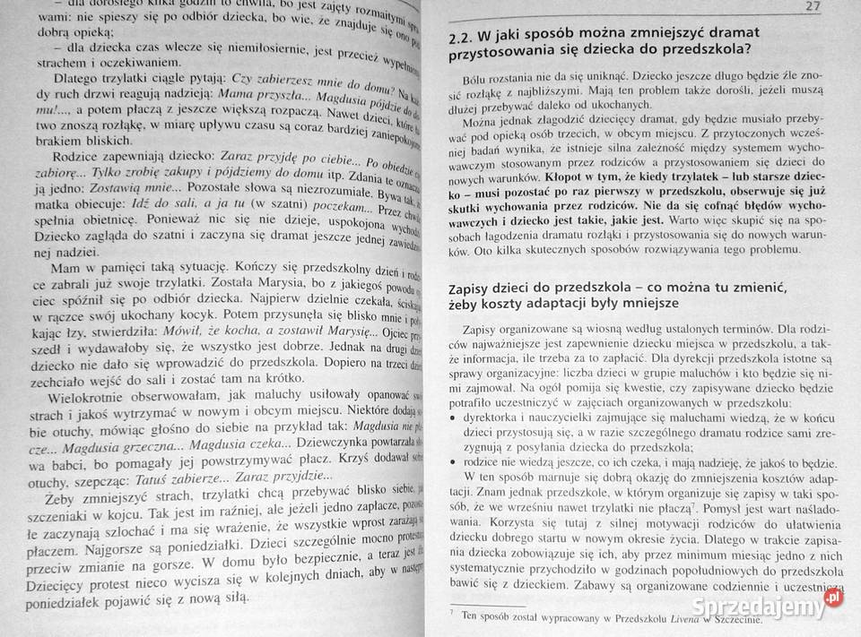 Wspomaganie rozwoju umysłowego trzylatków i