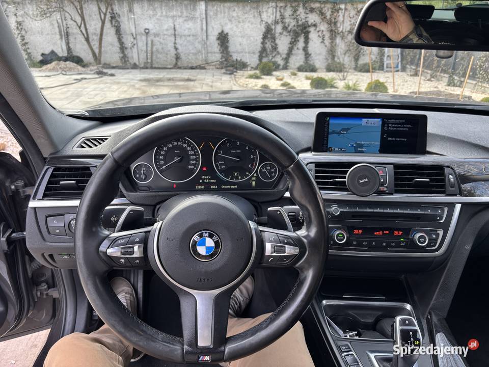 Bmw 320d f31 luxury bogate wyposażenie super Wrocław