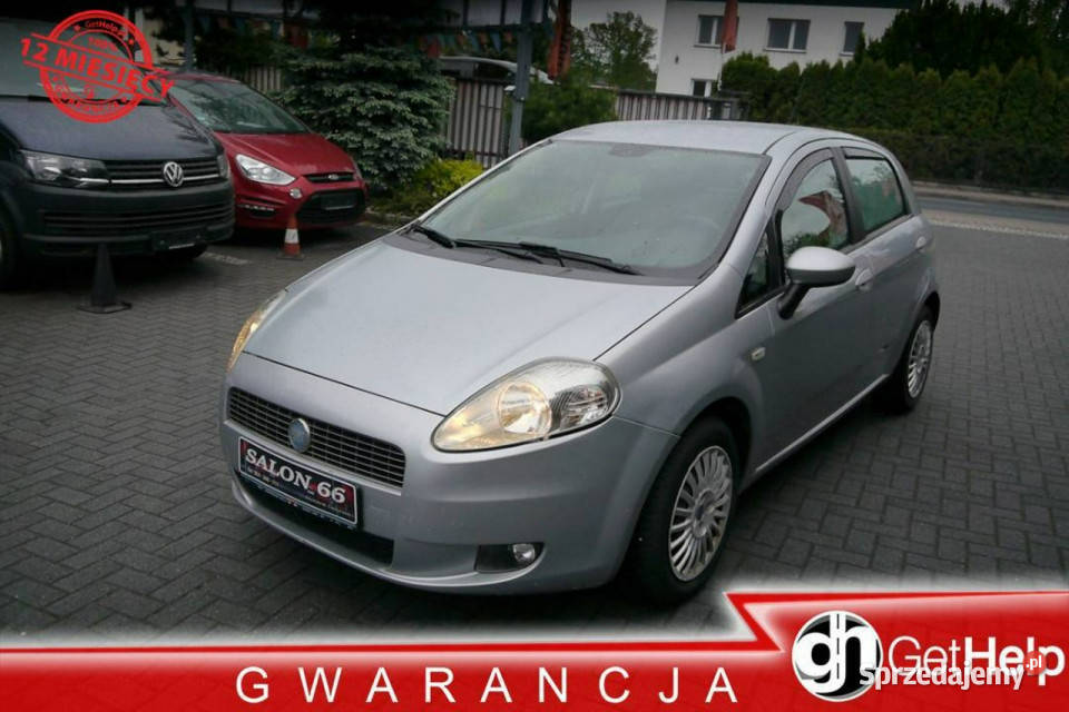 Fiat Grande Punto 14 Navi Stan b klima bez rdzy śląskie