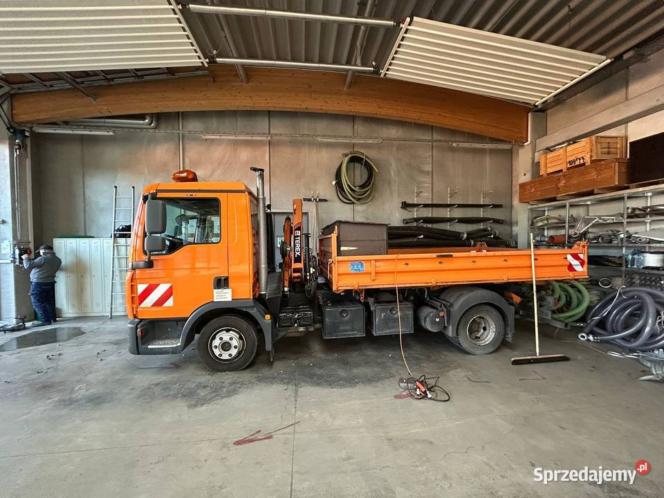 MAN TGA TGL 8180 Wywrotka HDS dolnośląskie Krzeszów