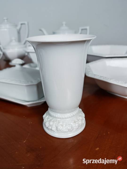 Porcelana Rosenthal biała Maria obiad kawa na 12 Sandomierz