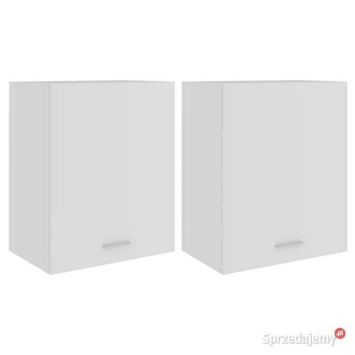 Szafki wiszące 2 białe 50x31x60 WM805078 Warszawa