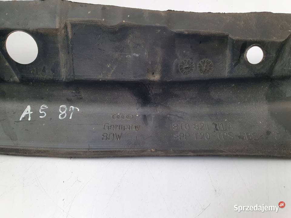 WYGŁUSZENIE BŁOTNIKA OSŁONA Lewy przód Audi A5 Chełm