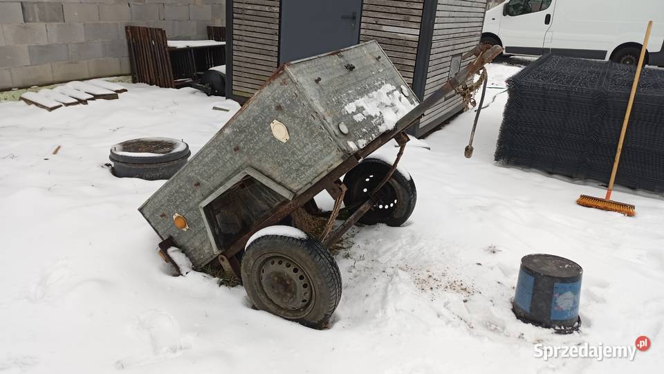 Przyczepka ogrodowa do quada traktorka Pozostałe małopolskie Brzeszcze