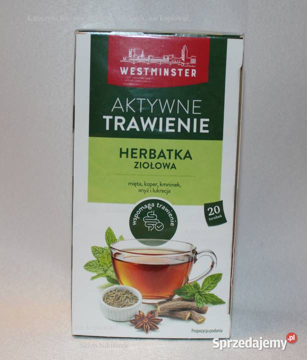 Herbata Westminster trawienie odchudzająca sen wielkopolskie Stare Miasto