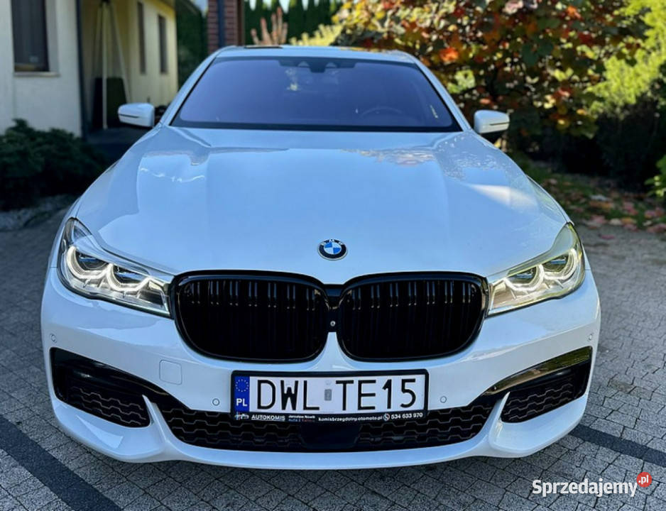 BMW 750 BMW 750i G12 XDrive 450 Lasery DVD Wrocław