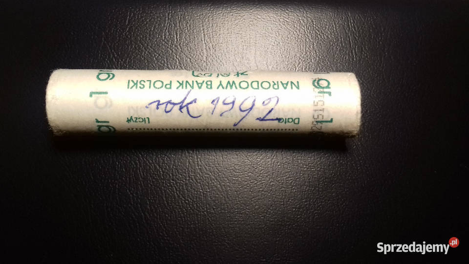 1 gr 1992 Unc z rolki NBP Mogilno