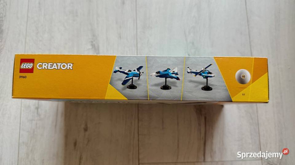 NOWE LEGO Statek powietrzny samolot wyścigowy Łódź