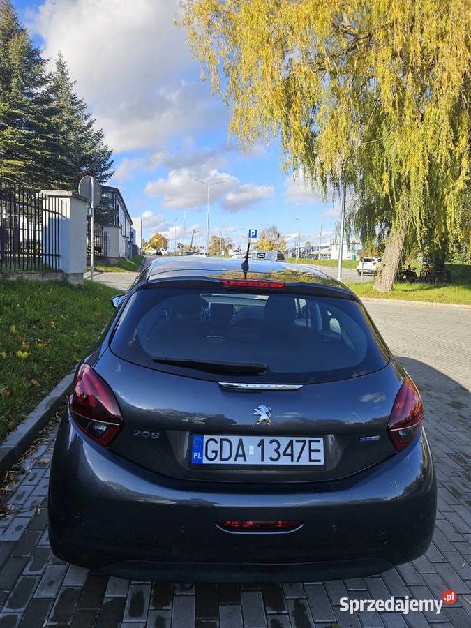 Peugeot 208 Bogate wyposażenie Niski przebieg isofix Pruszcz Gdański