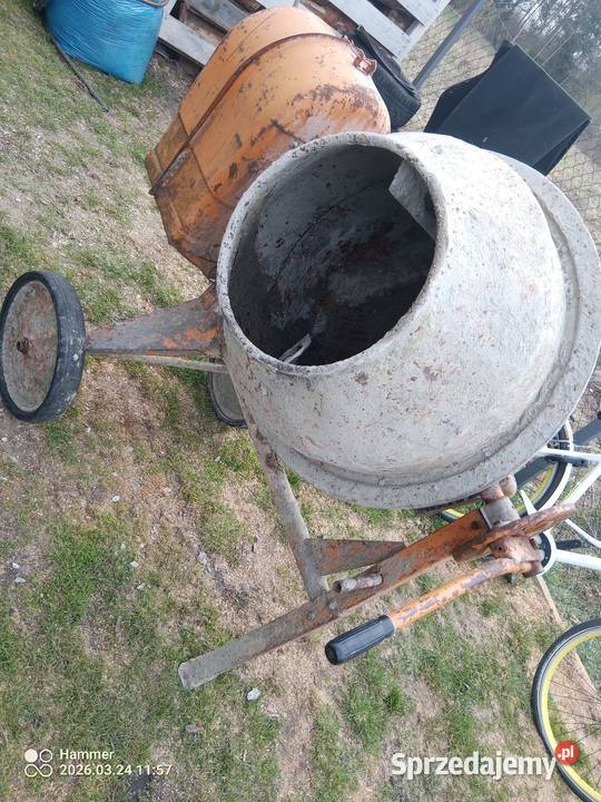 Betoniarka duża 170l nie Ciosaniec