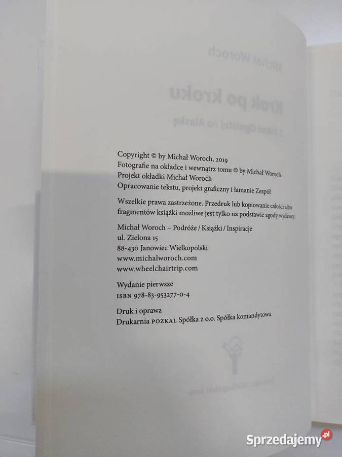 Krok Kroku z Ziemi Ognistej na Alaskę twarda Warszawa
