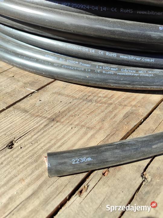 Kabel BiT 1000 Power 1x120 061kV 295m Bitner łódzkie Łódź
