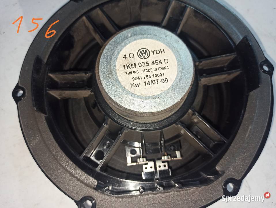 Głośnik niskotonowy przód Golf 5 V 156 Radzyń Podlaski