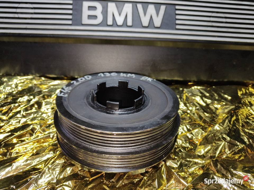 Bmw e46 20d 136koło pasowe wału korbowego stan Aleksandrów Łódzki