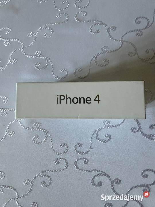 Apple iPhone 4 Oryginalne Pudełko Box Instrukcja Czerwionka-Leszczyny sprzedam